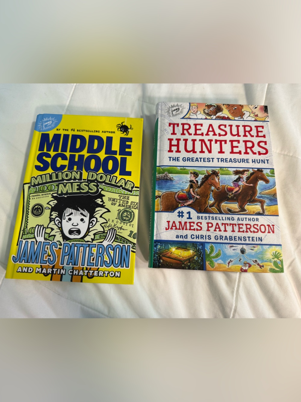 James Patterson Middle School Books